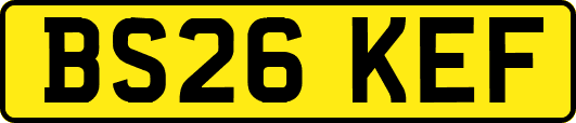 BS26KEF