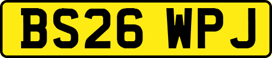 BS26WPJ