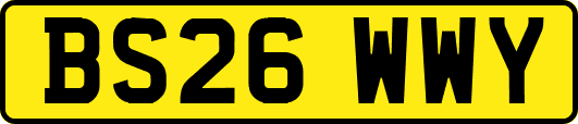 BS26WWY