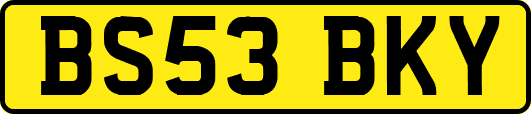 BS53BKY