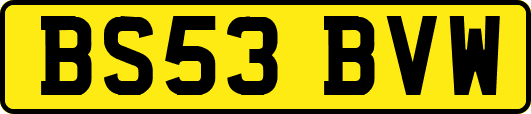 BS53BVW