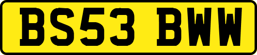 BS53BWW