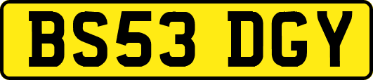 BS53DGY