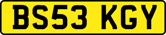 BS53KGY