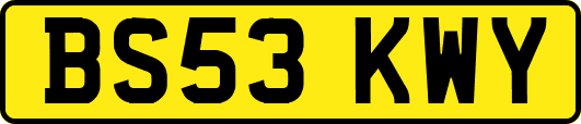BS53KWY