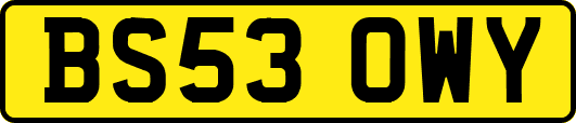 BS53OWY