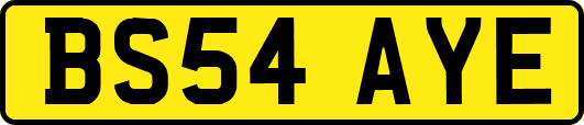 BS54AYE