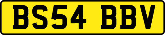 BS54BBV