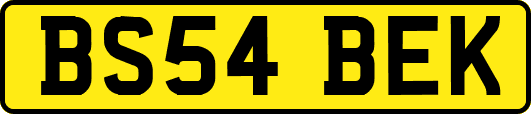 BS54BEK