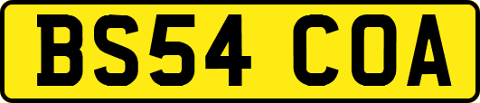 BS54COA