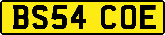 BS54COE