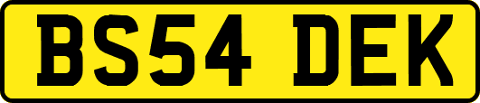 BS54DEK