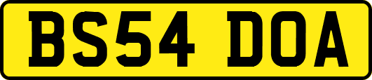 BS54DOA