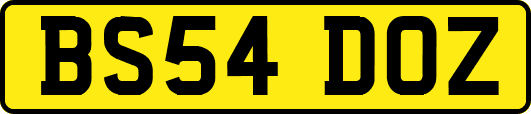 BS54DOZ
