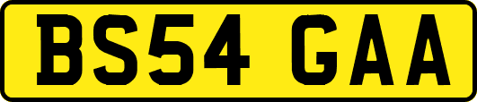 BS54GAA