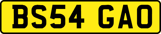BS54GAO