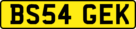 BS54GEK
