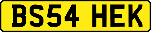 BS54HEK