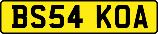 BS54KOA