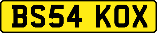 BS54KOX