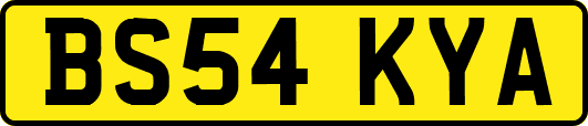 BS54KYA