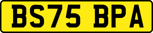 BS75BPA