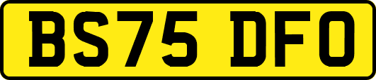 BS75DFO