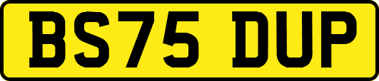 BS75DUP