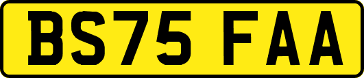 BS75FAA