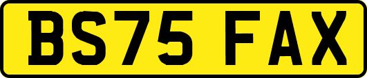 BS75FAX