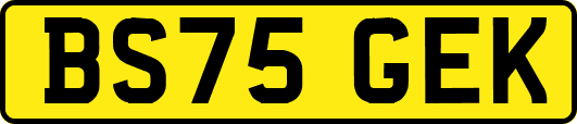 BS75GEK