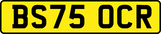 BS75OCR