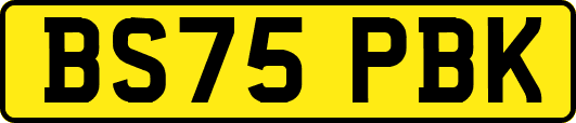 BS75PBK