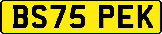 BS75PEK