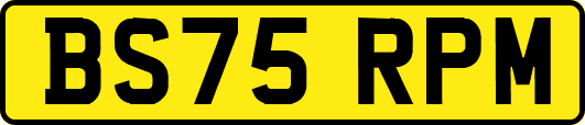 BS75RPM