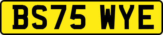 BS75WYE