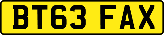 BT63FAX