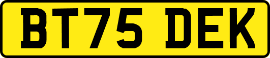 BT75DEK