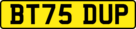 BT75DUP