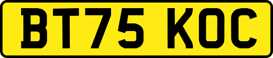 BT75KOC