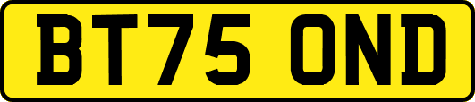 BT75OND