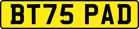 BT75PAD