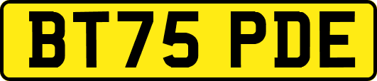 BT75PDE