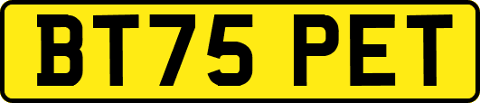 BT75PET