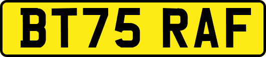 BT75RAF