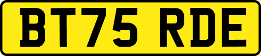 BT75RDE