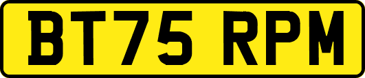 BT75RPM