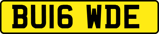 BU16WDE