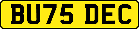 BU75DEC