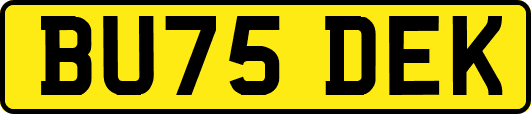 BU75DEK